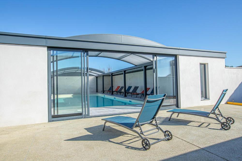 La Fregate Maison Avec Piscine/Parking/Wifi/Plages 5Kms لو ماثيز المظهر الخارجي الصورة