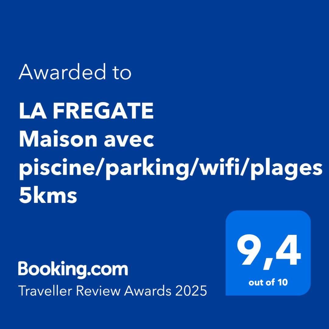 La Fregate Maison Avec Piscine/Parking/Wifi/Plages 5Kms لو ماثيز المظهر الخارجي الصورة